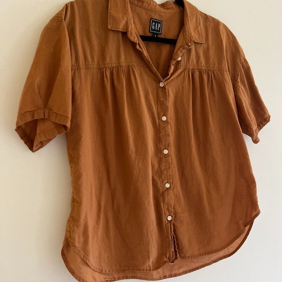 Gap Short-Sleeve Blouse - Picture 4 of 6